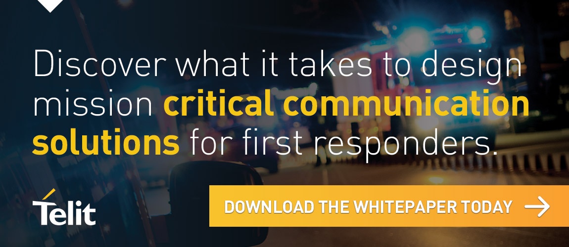 Discover what is takes to design mission critical communication solutions for first responders. Download the whitepaper today.
