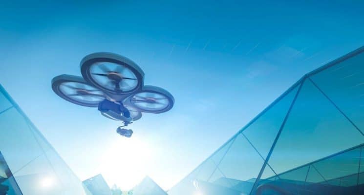 Cellular IoT connected drone