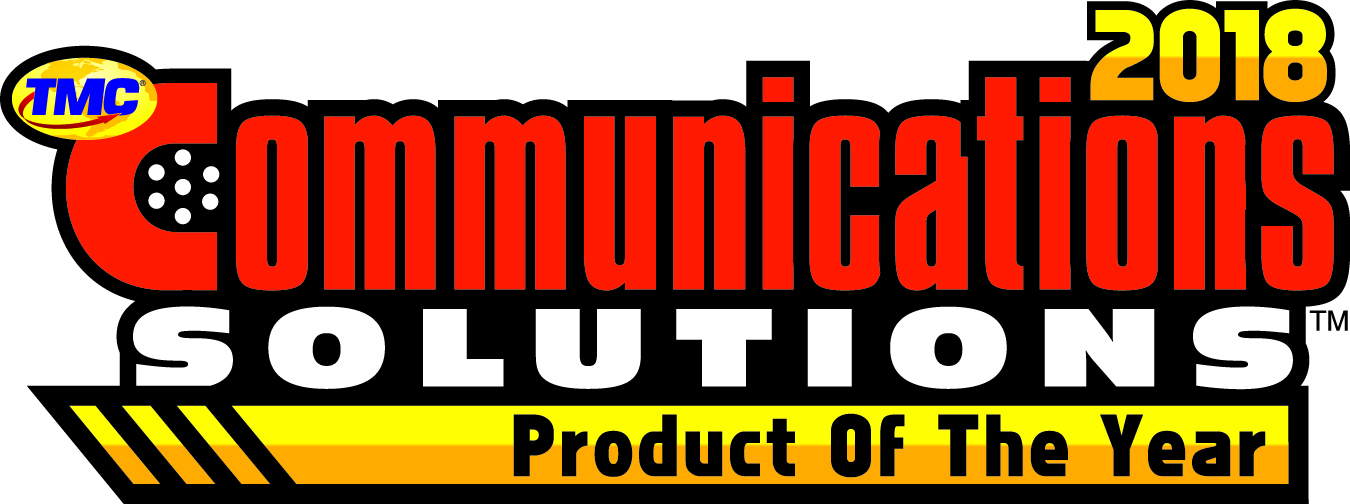 Communications solutions product of the year 2018.