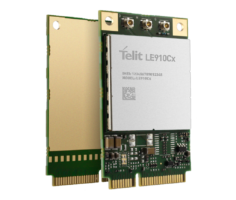 The LTE module is displayed on a white background.