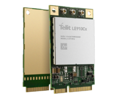 The LTE module is displayed on a white background.