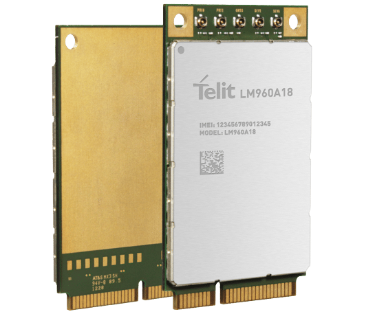 LM960A18 LTE Cat 18 data card.