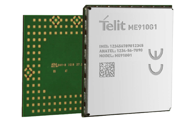 ME910G1 LTE Cat M1/NB2 module.