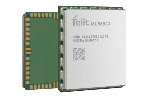 The Telit ML-4541 is displayed on a white background featuring LTE Cat M1 connectivity.