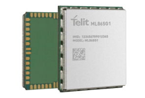 The Telit ML-4451 is showcased against a white background with GSM/GPRS.