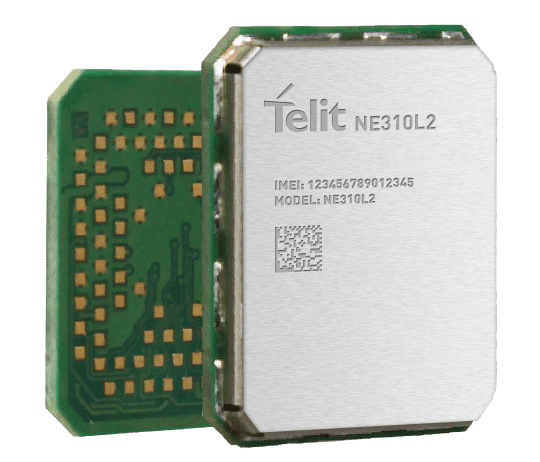 The IoT module ne112, designed for Cat NB2 LTE networks, is showcased on a clean white background.