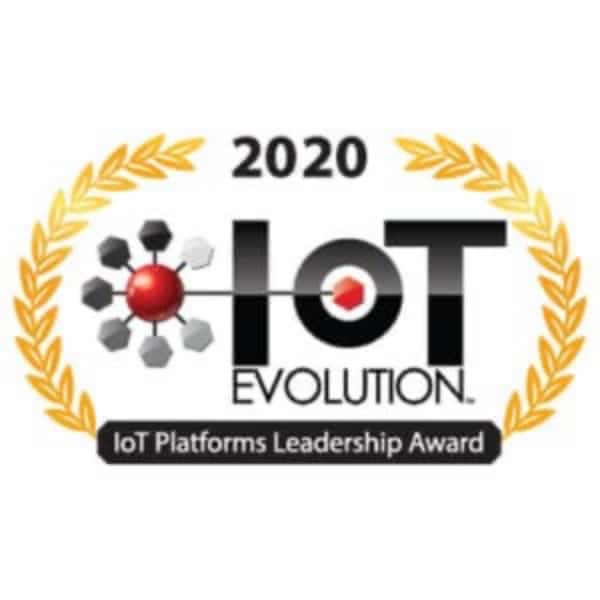 Winner of the 2020 IoT Evolution Platform Leadership Award for outstanding performance in the field of IoT platforms.
