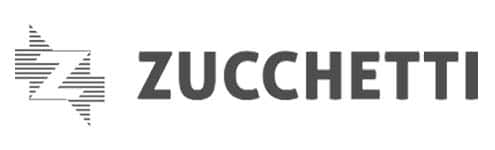 Zucchetti logo on a white background with Telit.