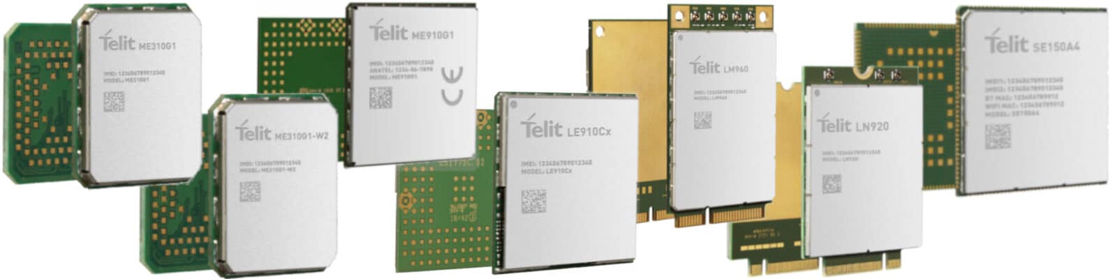 Our portfolio of embedded LTE modules and data cards designed for use on the first responder network.