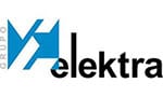 The logo for elektra.