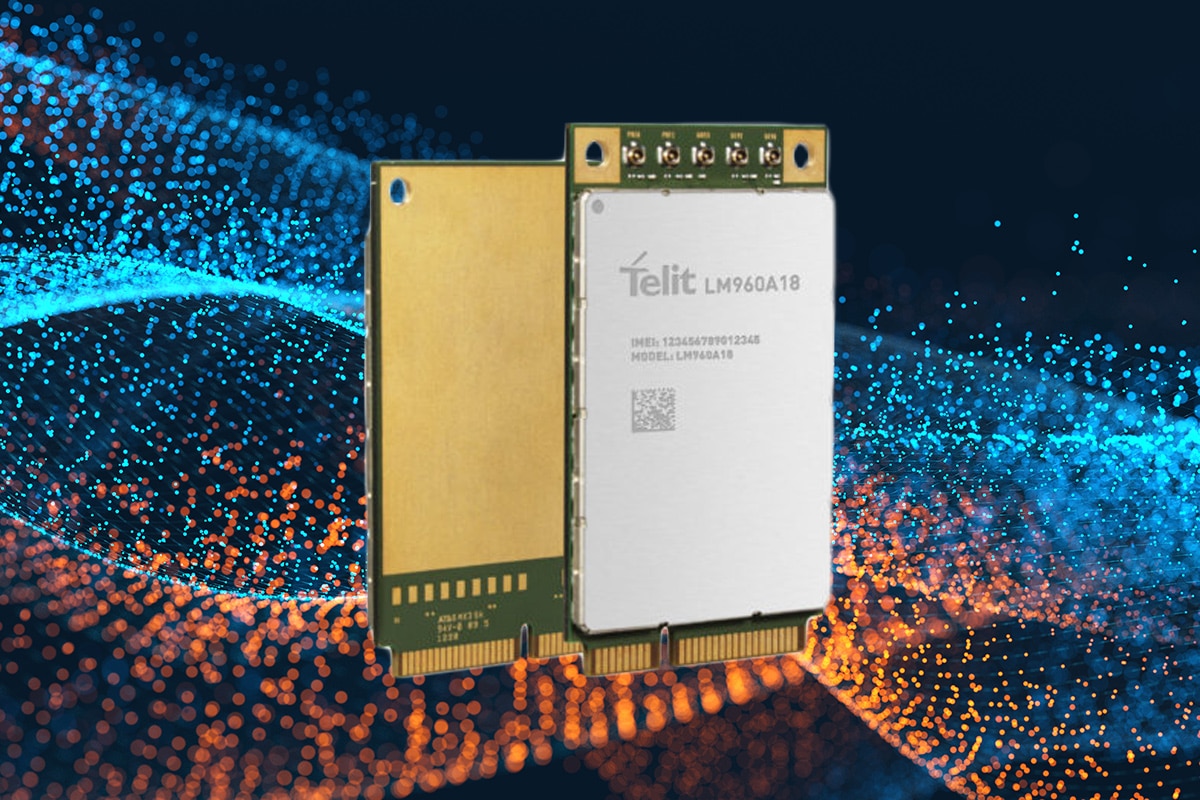 The Telit LM960A18 mobile broadband data card paves the way for 5G.
