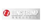 Long trump logo on a white background.