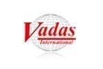 Vadas international logo on a white background.