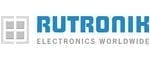 Rutronik is a global distributor of electronics with a recognized logo worldwide.