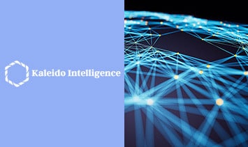 The logo for kaleido intelligence.