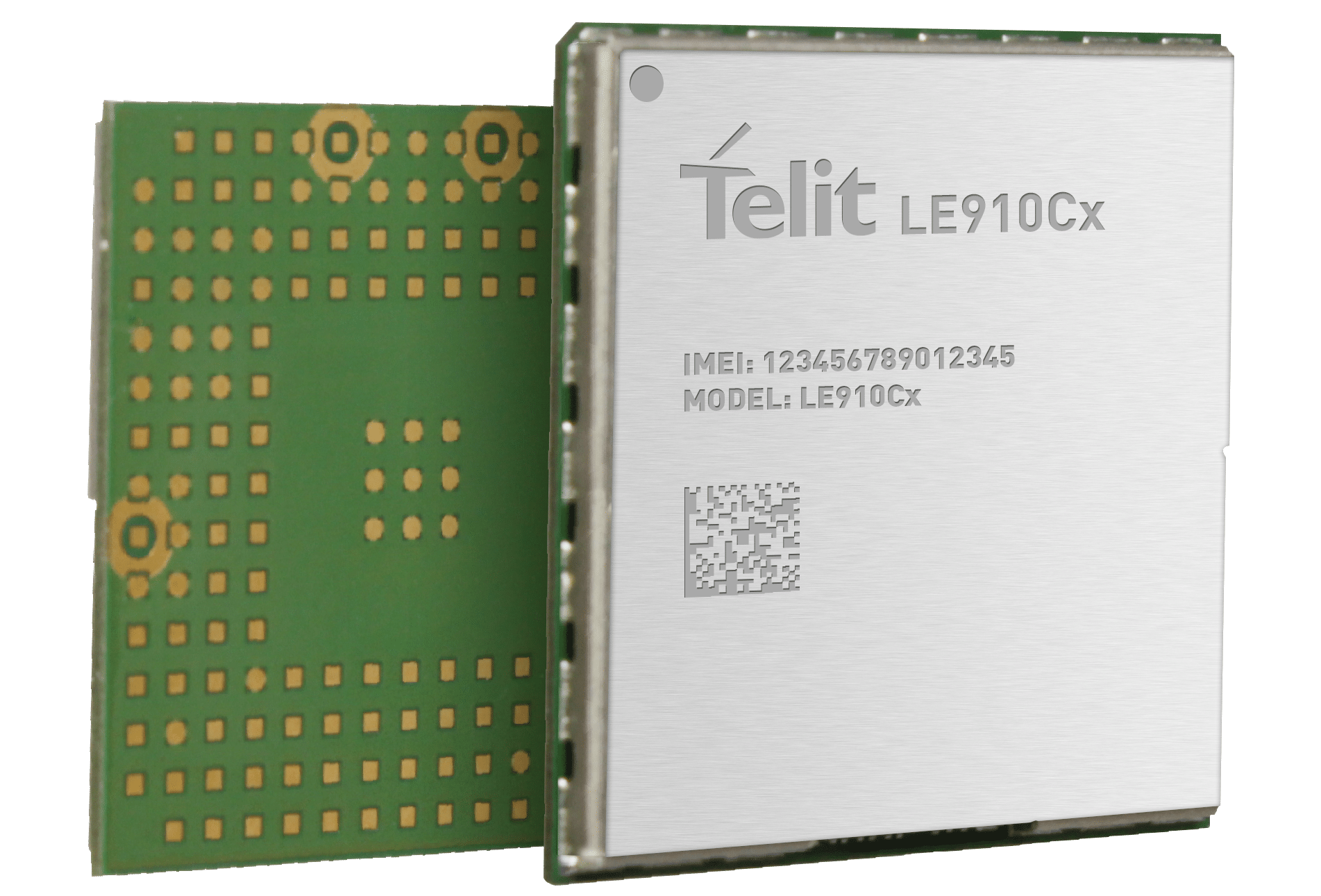 Telit LE910Cx cellular 4G LTE module series, a member of the xE910 module form factor family.