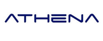 The athena logo highlights our partnership on a white background.