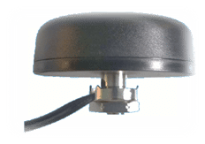 A black Dynaflex antenna with a wire attached.