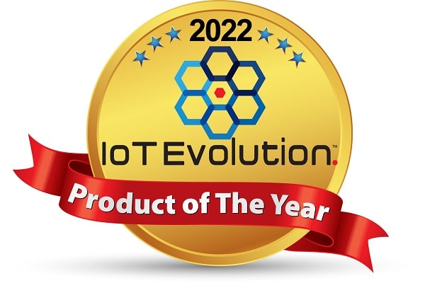 IoT Evolution Product of the Year 2022.