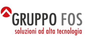 The logo for Gruppo FOS showcases a sleek and modern design.