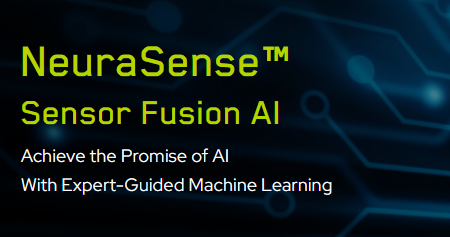 Neurosense sensor fusion AI utilizing the latest 221E technology for advanced data analysis.