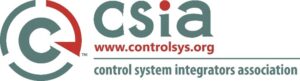 Logo of the Control System Integrators Association (CSIA) partners.