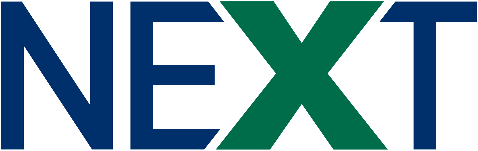 NExT network logo.