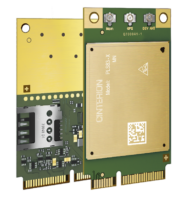A gold-colored PCI card with a Micro-SD card slot for high performance.
