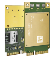 A gold-colored PCI card with a Micro-SD card slot for high performance.