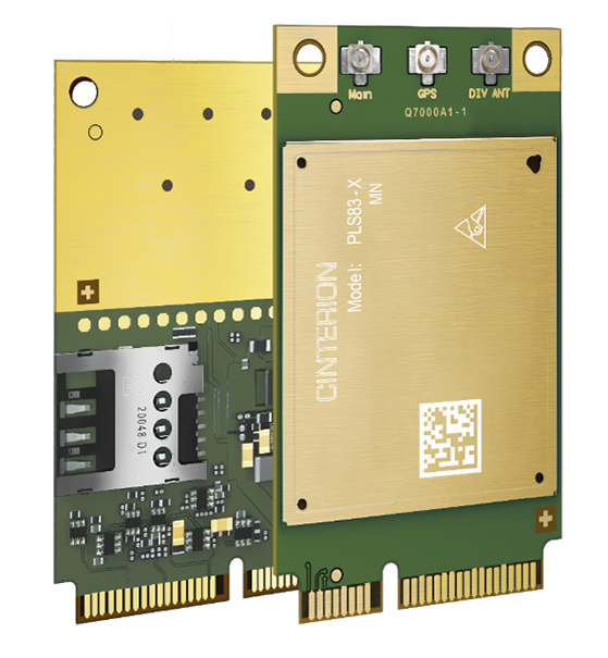 A gold-colored PCI card with a Micro-SD card slot for high performance.