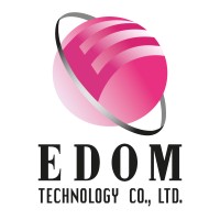 The logo for edm technology co. designed for distributors.