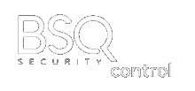 Bsq security control logo for telematics and transport.