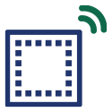 A module icon with a wireless signal.