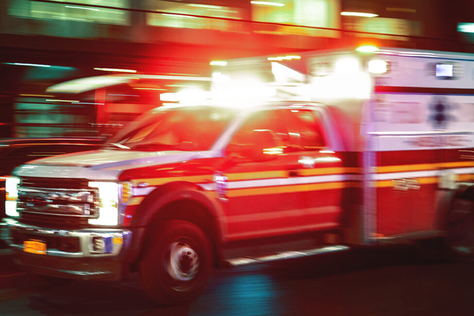 Smart city solutions for first responders enable emergency vehicles with telemetry and data collection and sharing.