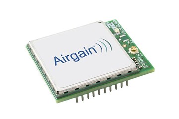 Airgain module against white background.