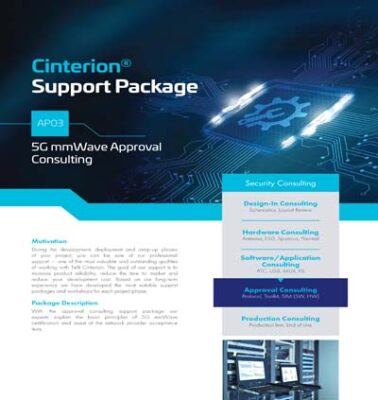Cinterion mmWave Approval Consulting Support Package