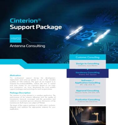 Cinterion Antenna Consulting Support Package
