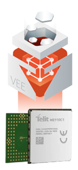 MICROEJ VEE flagship software container with Telit Cinterion module.