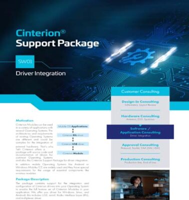 Cinterion Driver Integration Support Package
