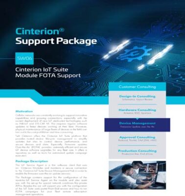 Cinterion IoT Suite FOTA Support Package