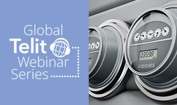 Global telio webinar series focusing on smart metering applications.