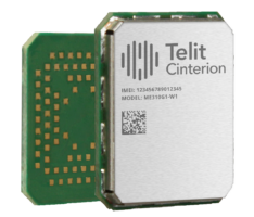 Telit Cinterion ME310G1 cellular LPWA module.