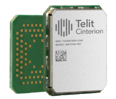 Telit Cinterion ME310G1 cellular LPWA module.