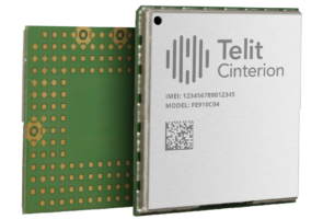 The telit cintiron transceiver module.