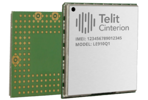 The telit circuiton microelectronics module.