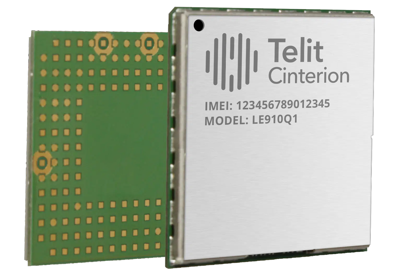 The telit circuiton microelectronics module.