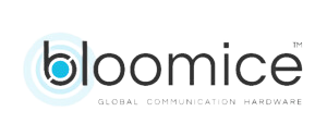 Logo for Bloomice, a global communication service provider.
