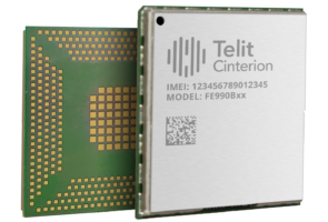 The telit citrion chip on a white background.