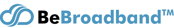 Be Broadband logo.