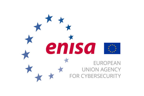 ENISA logo with the EU flag, blue stars in a circle, and text: "enisa" and "European Union Agency for Cybersecurity.